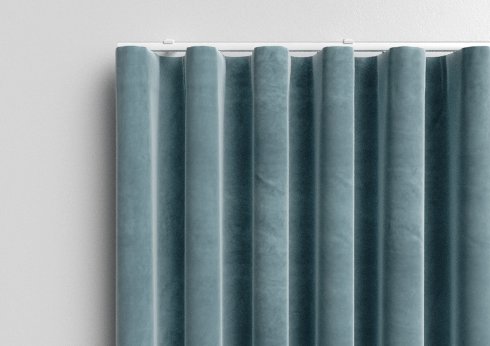 Ultra Luxe Velvet, Blue Cloud - Made to Measure Curtains - Image 13